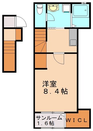 雑餉隈駅 徒歩11分 2階の物件間取画像